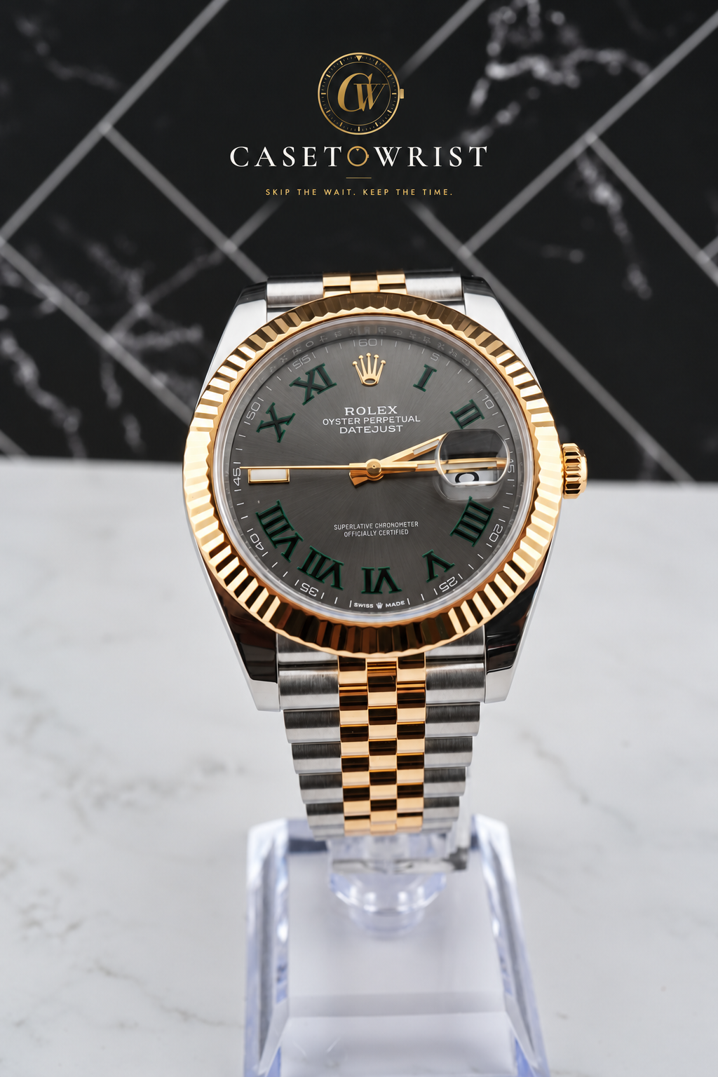 Rolex Datejust 41 Wimbledon 126333 – 2024 – Jubilee – Full Set – Warranty Through 2029