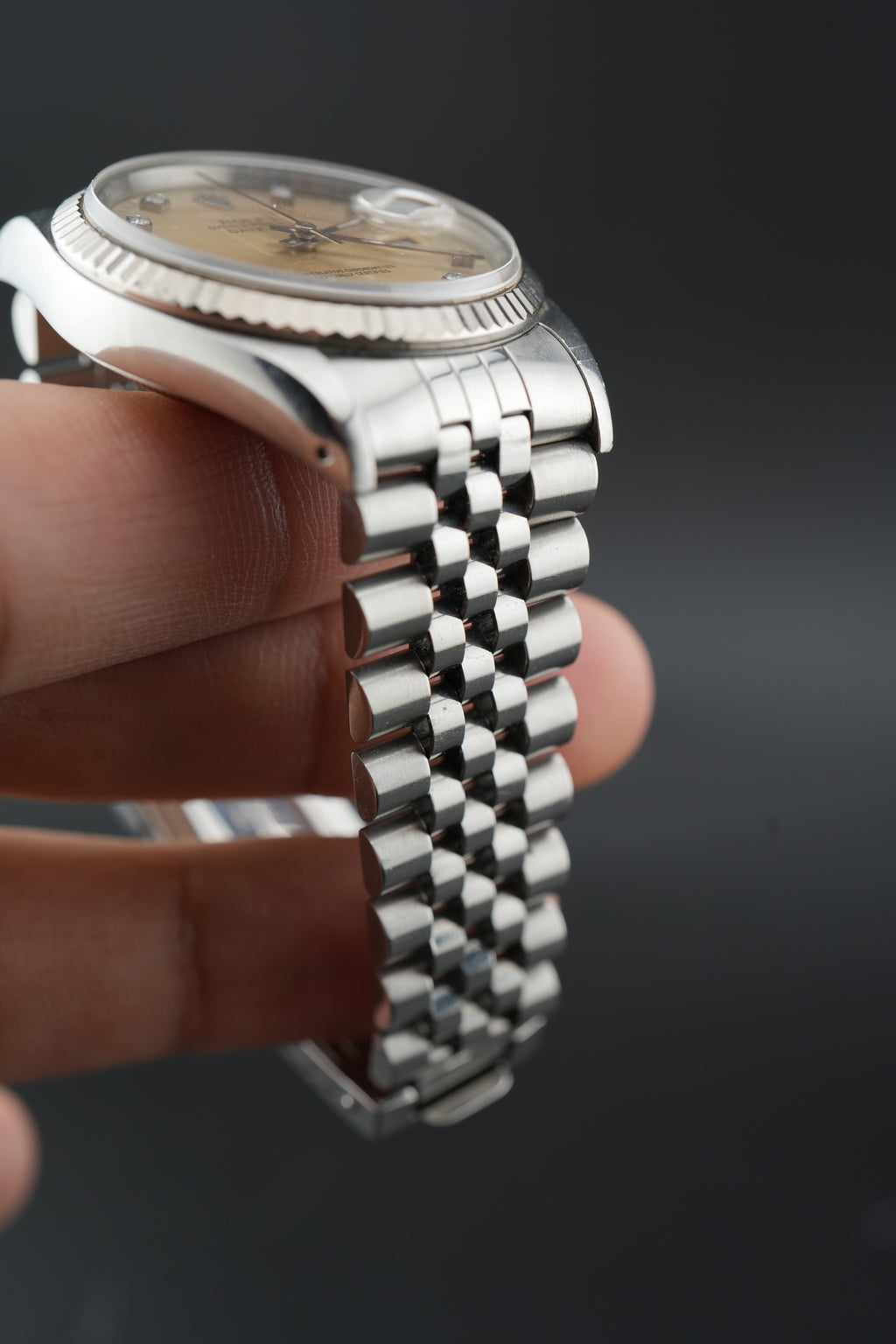 Rolex Datejust 16234 – Factory Diamond Dial – White Gold Bezel – 36mm