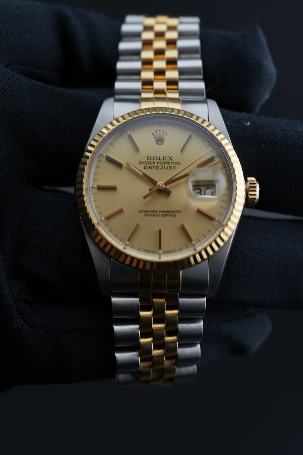 Rolex Datejust 16013 – Two Tone – Box & Papers
