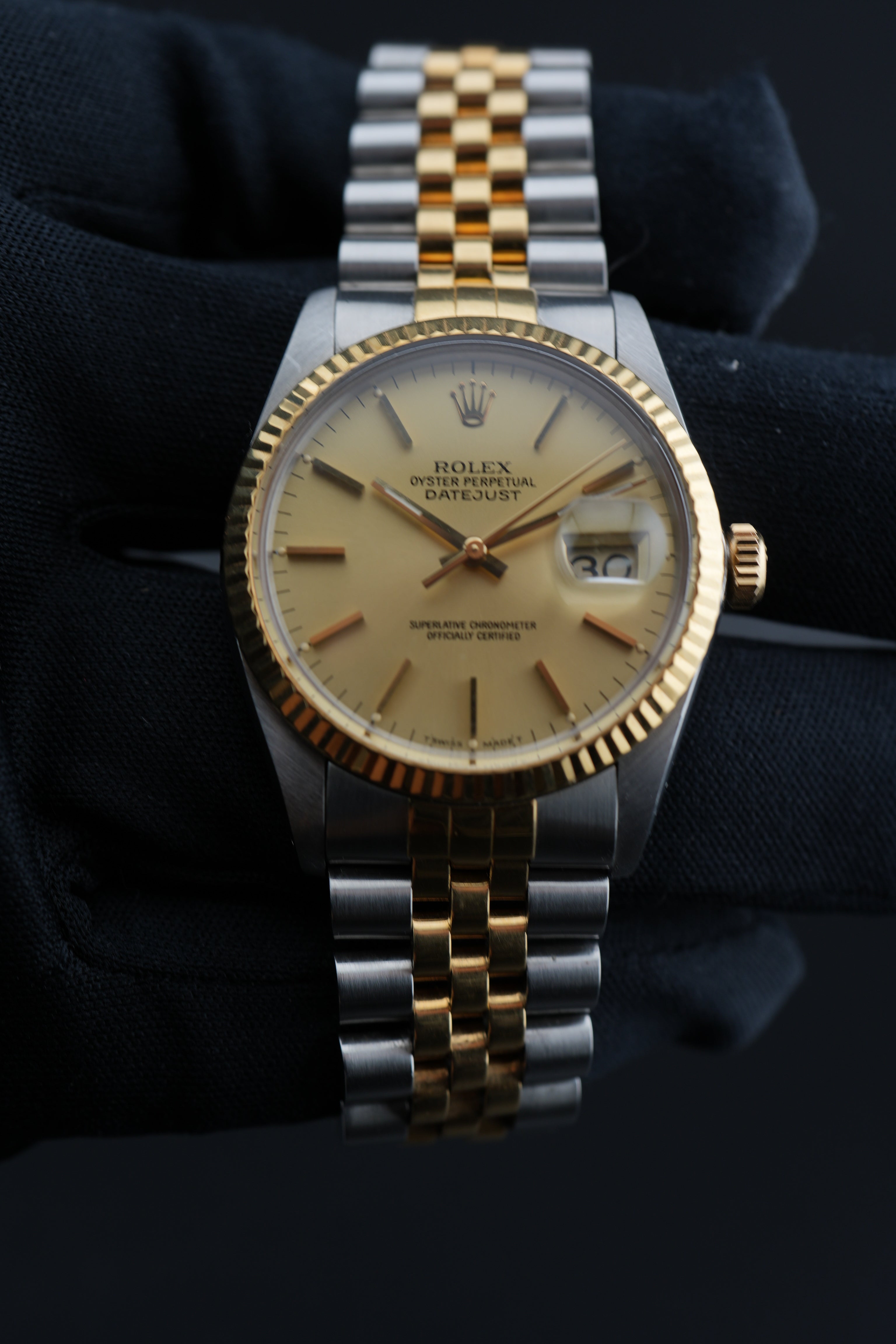 Rolex Datejust 16013 – Two Tone – Box & Papers