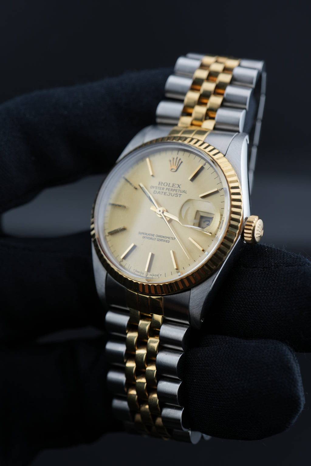 Rolex Datejust 16013 – Two Tone – Box & Papers