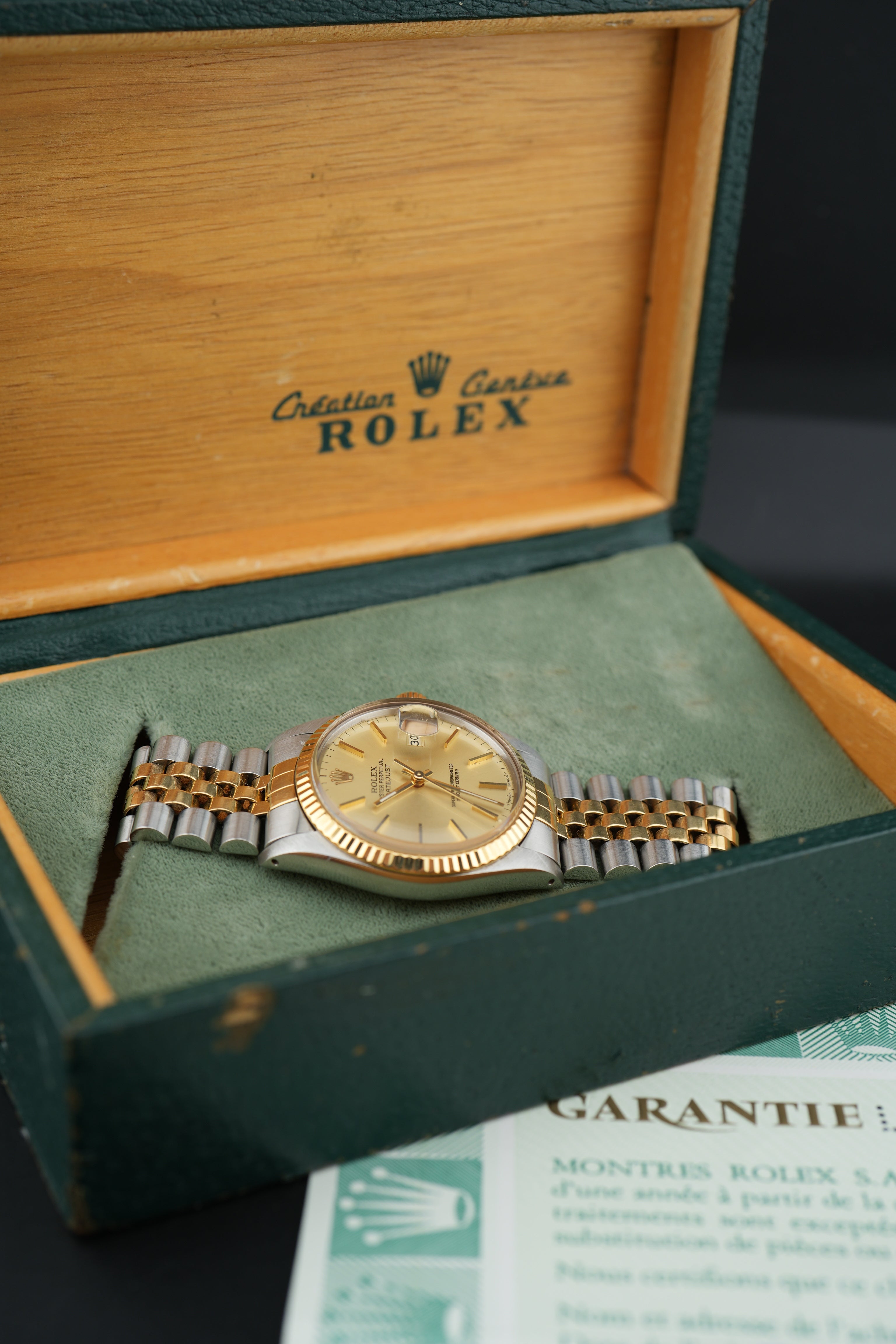 Rolex Datejust 16013 – Two Tone – Box & Papers