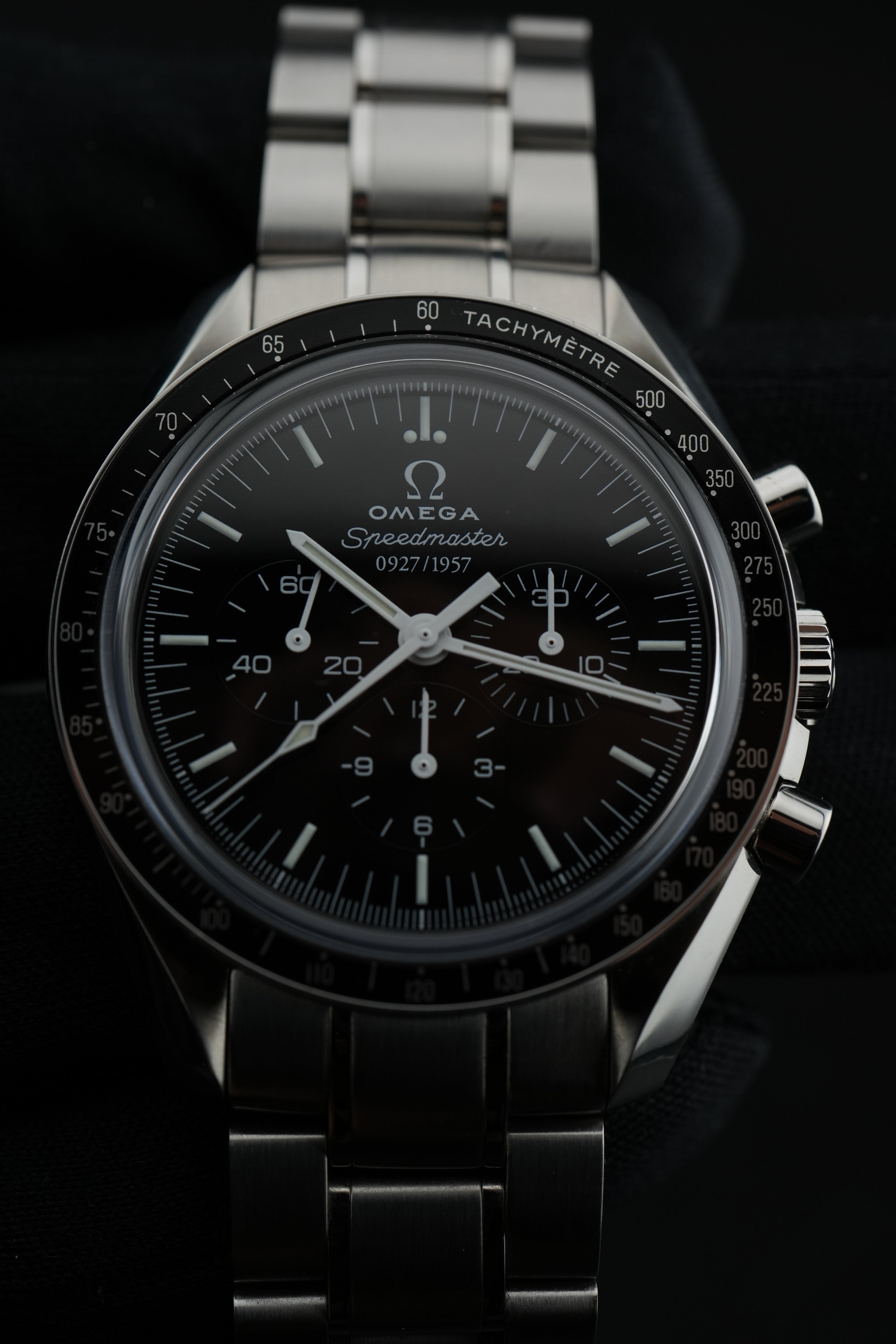 Omega Speedmaster 50th Anniversary – Ref. 311.33.42.50.01.001 – No. 927/1957 – Limited Edition