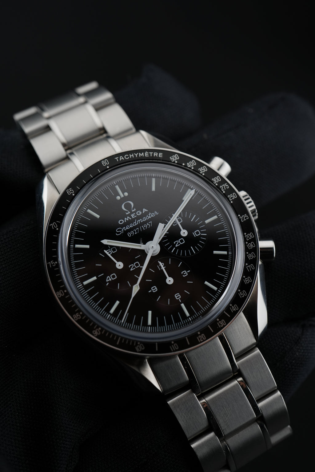 Omega Speedmaster 50th Anniversary – Ref. 311.33.42.50.01.001 – No. 927/1957 – Limited Edition