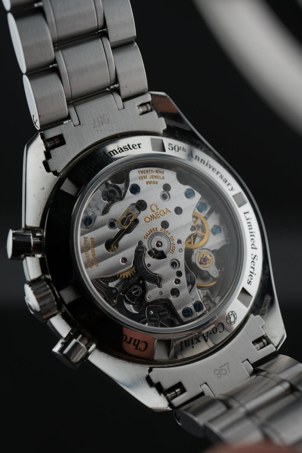Omega Speedmaster 50th Anniversary – Ref. 311.33.42.50.01.001 – No. 927/1957 – Limited Edition