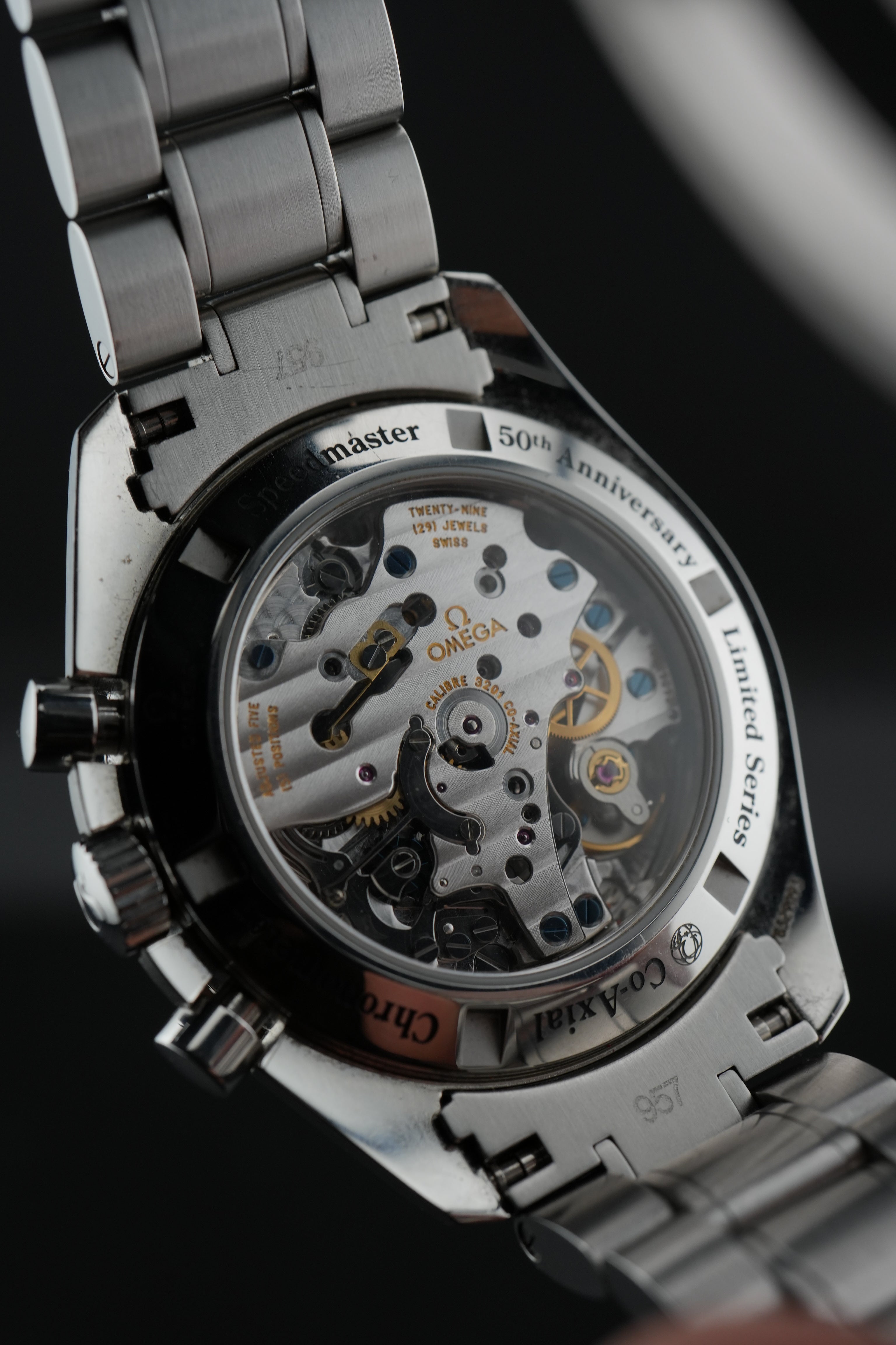 Omega Speedmaster 50th Anniversary – Ref. 311.33.42.50.01.001 – No. 927/1957 – Limited Edition