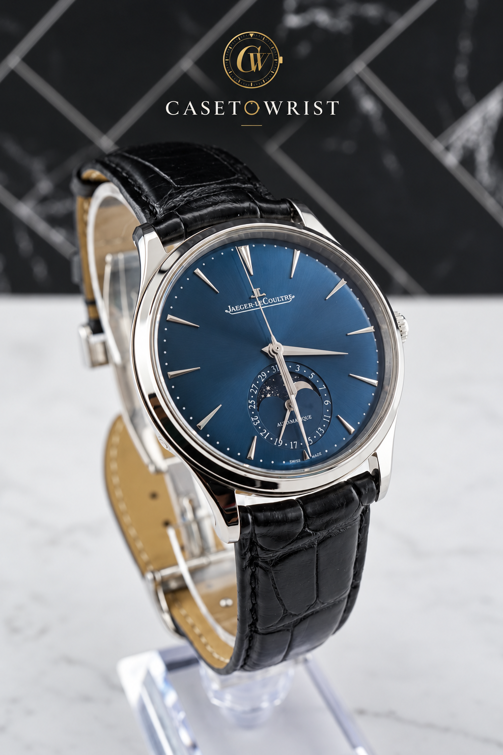 Jaeger-LeCoultre Master Ultra Thin Moon Q1368480 – 2022 – Box & Papers – Warranty Through 2030