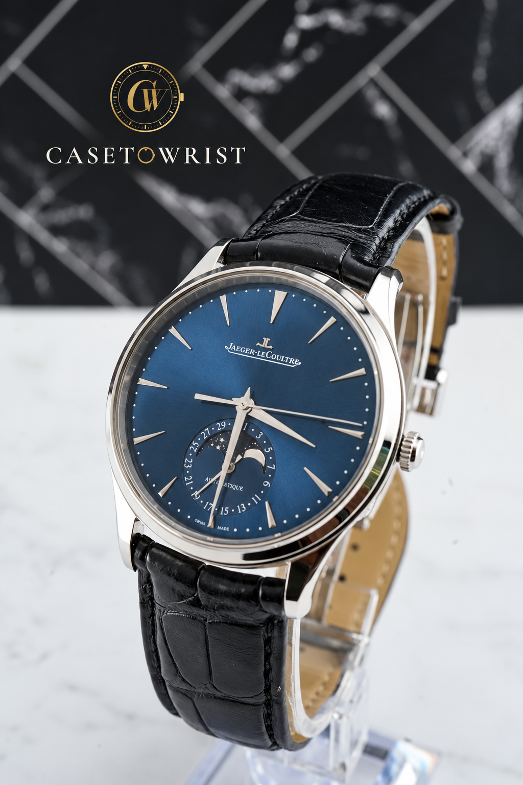Jaeger-LeCoultre Master Ultra Thin Moon Q1368480 – 2022 – Box & Papers – Warranty Through 2030