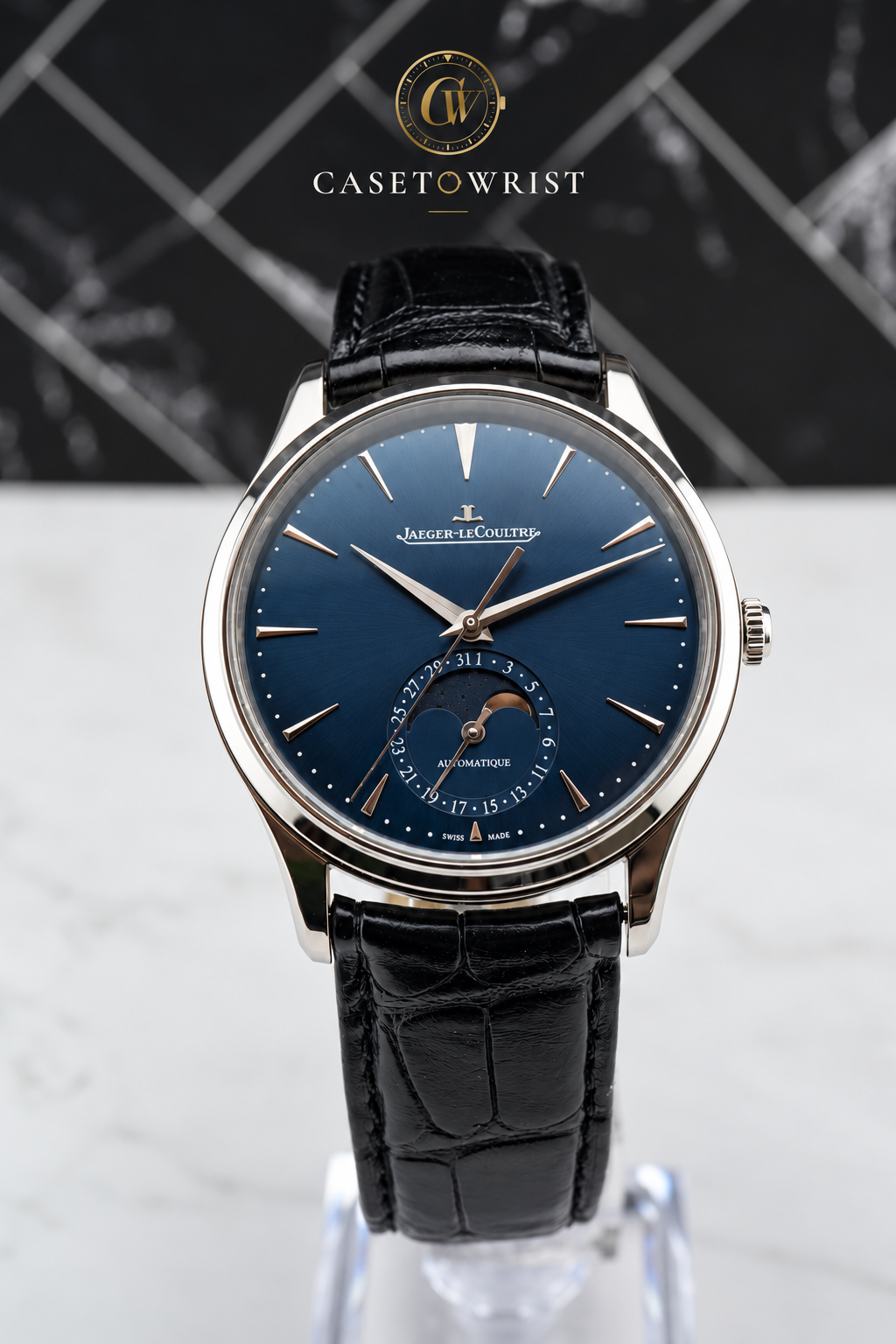 Jaeger-LeCoultre Master Ultra Thin Moon Q1368480 – 2022 – Box & Papers – Warranty Through 2030