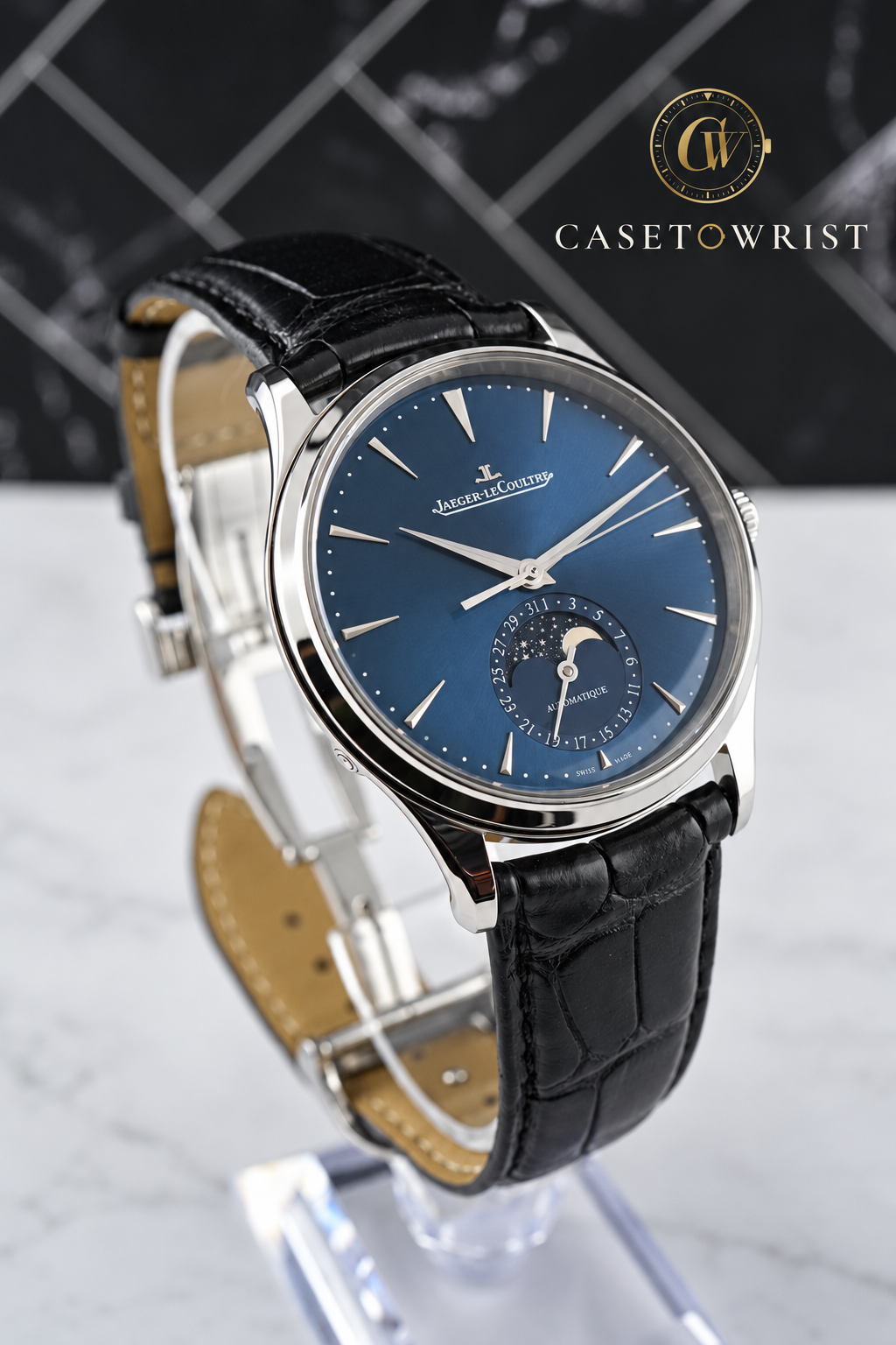 Jaeger-LeCoultre Master Ultra Thin Moon Q1368480 – 2022 – Box & Papers – Warranty Through 2030